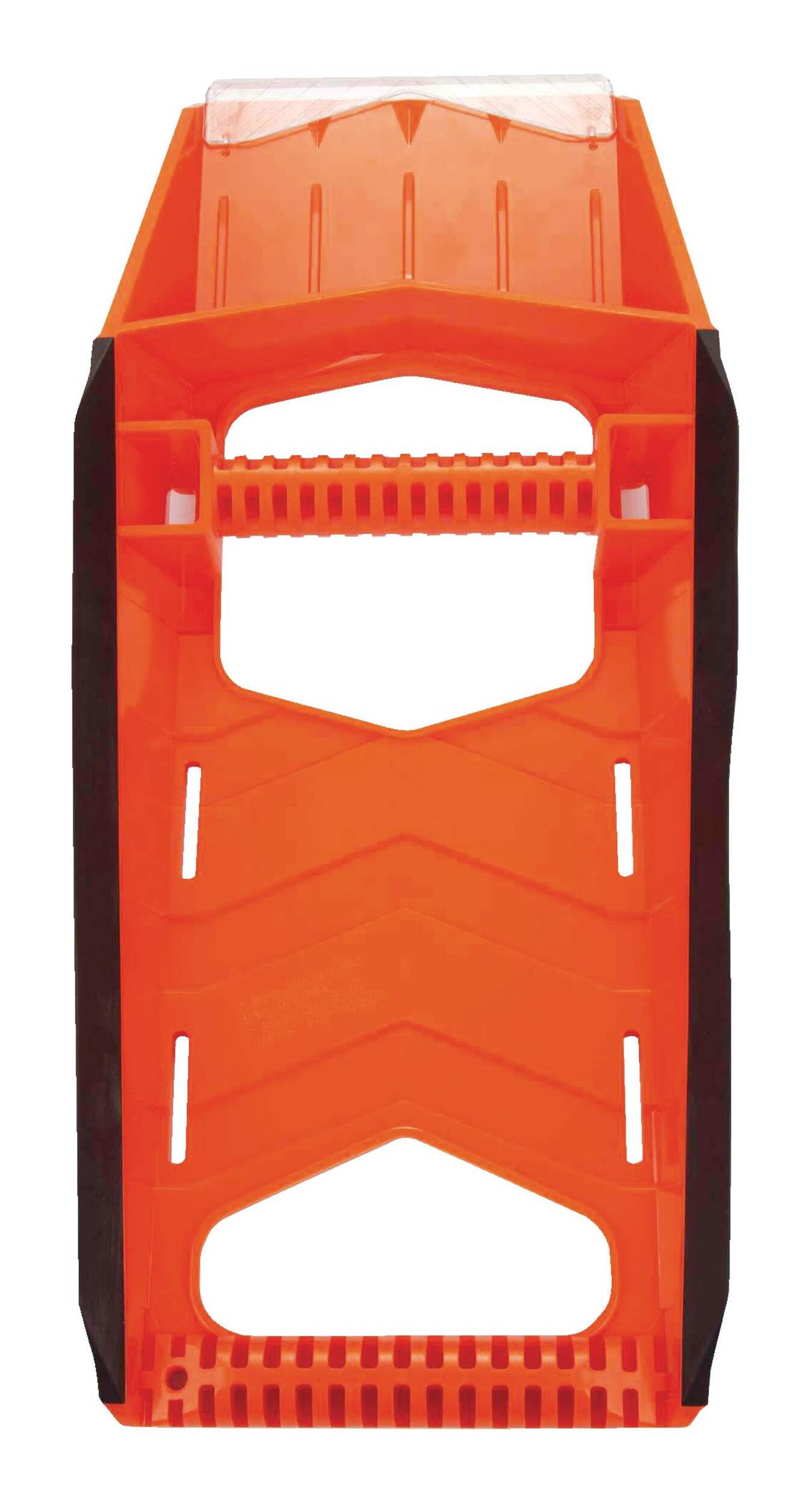 Stayhold Compact Safety Shovel with Ice Scraper, Squeegee & Safety Reflectors Front_Flat