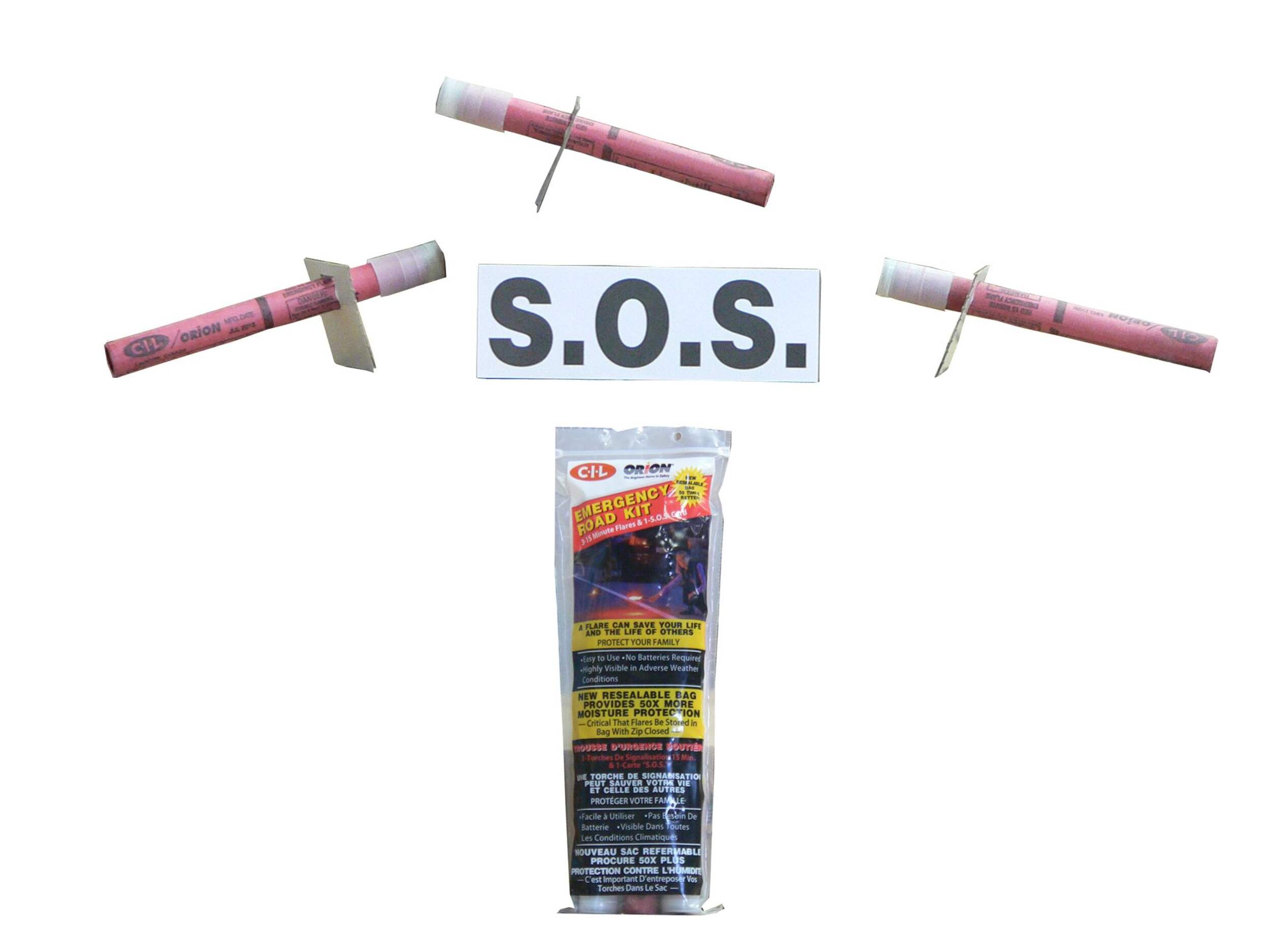 CIL Orion Emergency Flare Road Kit Composite_or_Mixed