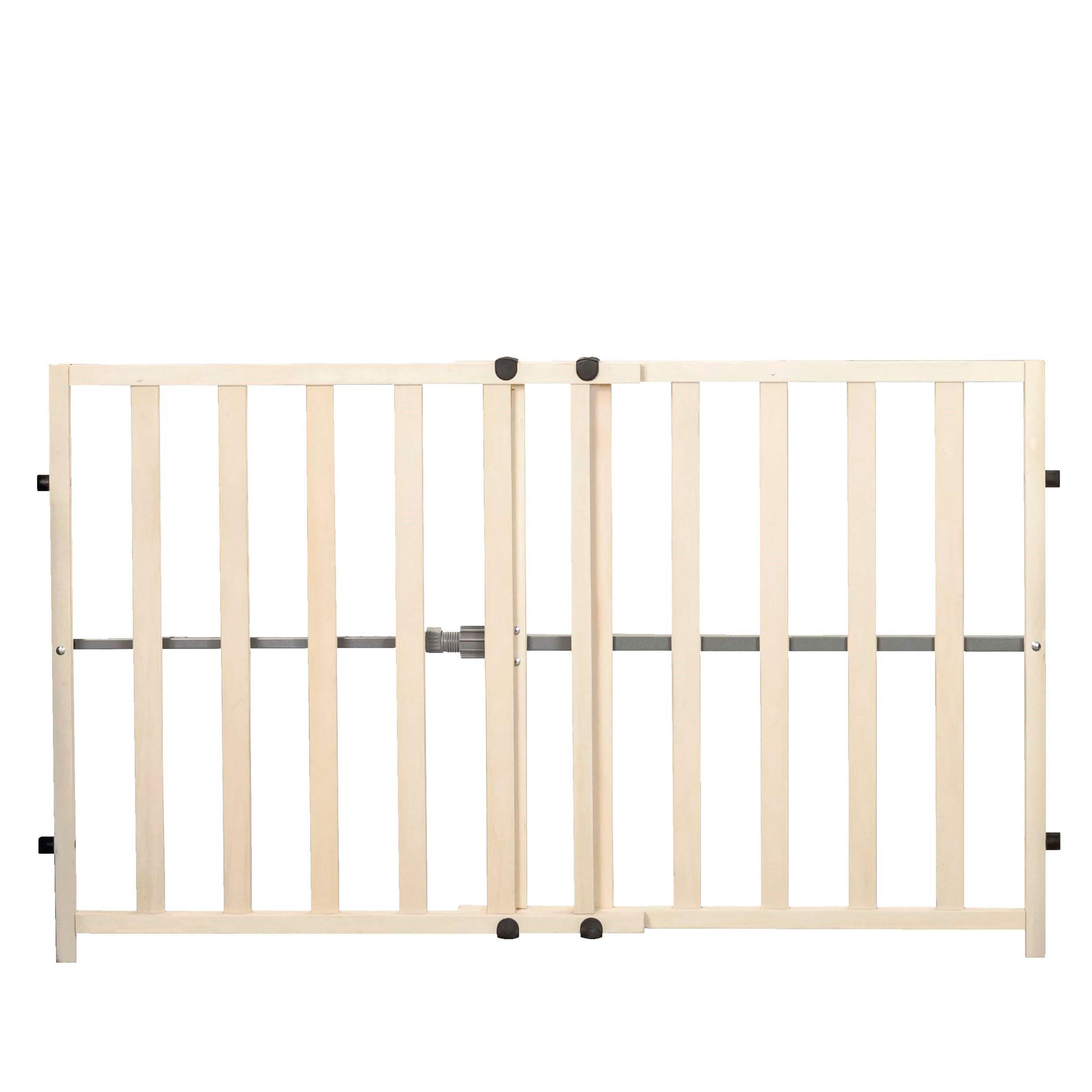 Regalo Wooden Expandable Baby Gate, 24-in Front_Flat