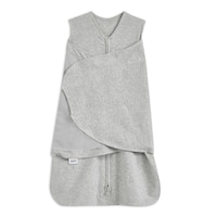 HALO SleepSack Cotton Swaddle, Heather Grey, X-Small Front_Flat