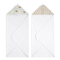 Aden + Anais Tanzania Hooded Towels, 2-pk Front_Flat