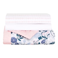 Aden + Anais Flower Blooms Bedding Set, 3-pc Front_Elevated