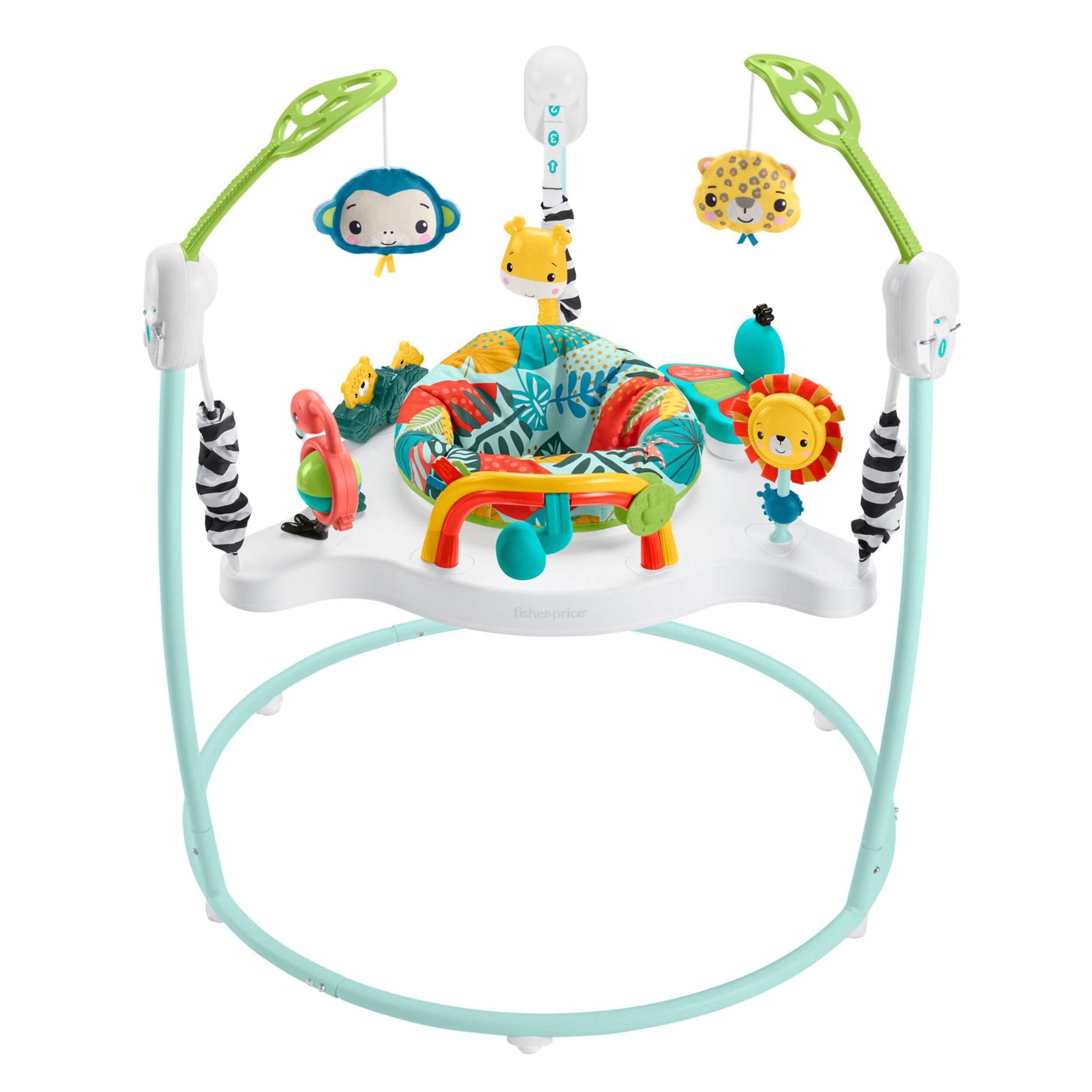 Fisher-Price Jumping Jungle Jumperoo Activity Centre Front_Flat