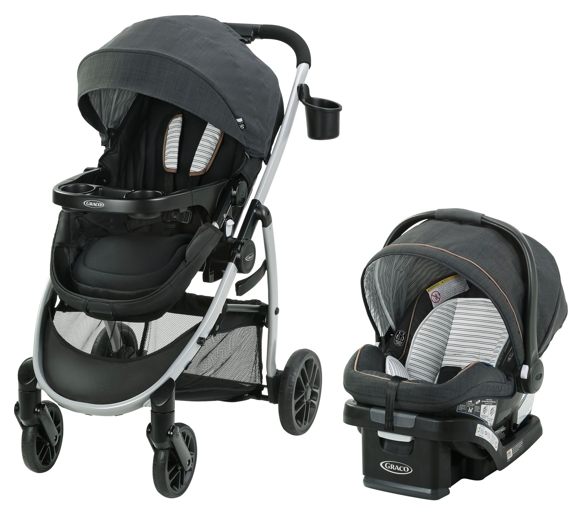 Graco Modes Pramette Travel System with SnugRide SnugLock 35 Lite DLX