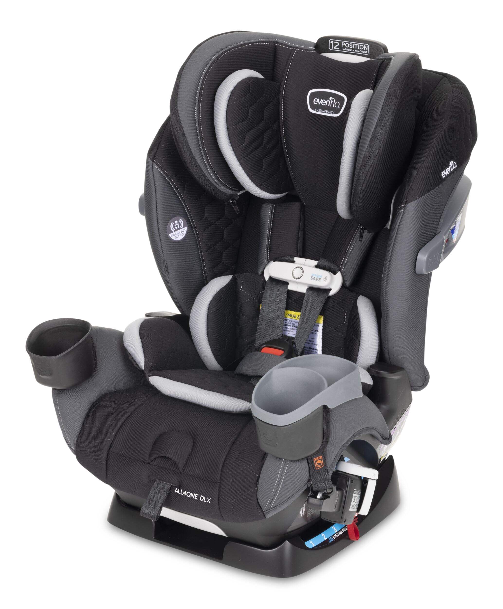 Evenflo All4One All-In-One Car Seat Front_Three_Fourths_Angled_Left