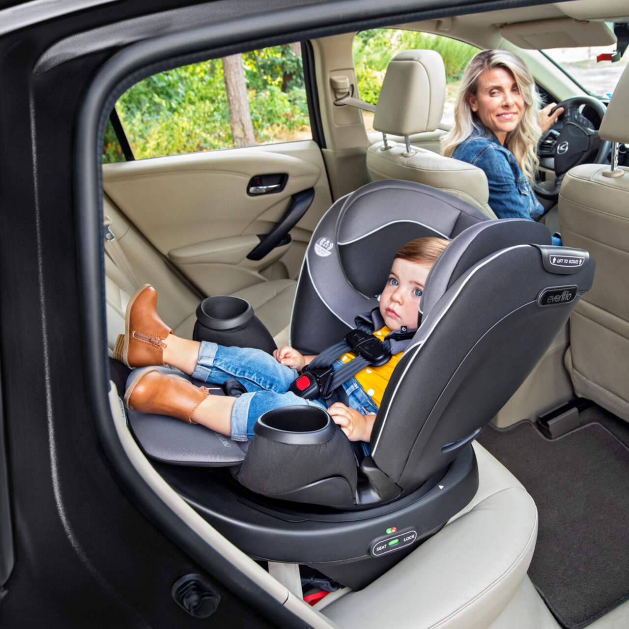 Evenflo Revolve360 Rotational All in One Car Seat Canadian Tire