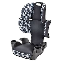Evenflo GoTime Sport Highback Car Booster Seat Front_Three_Fourths_Angled_Left