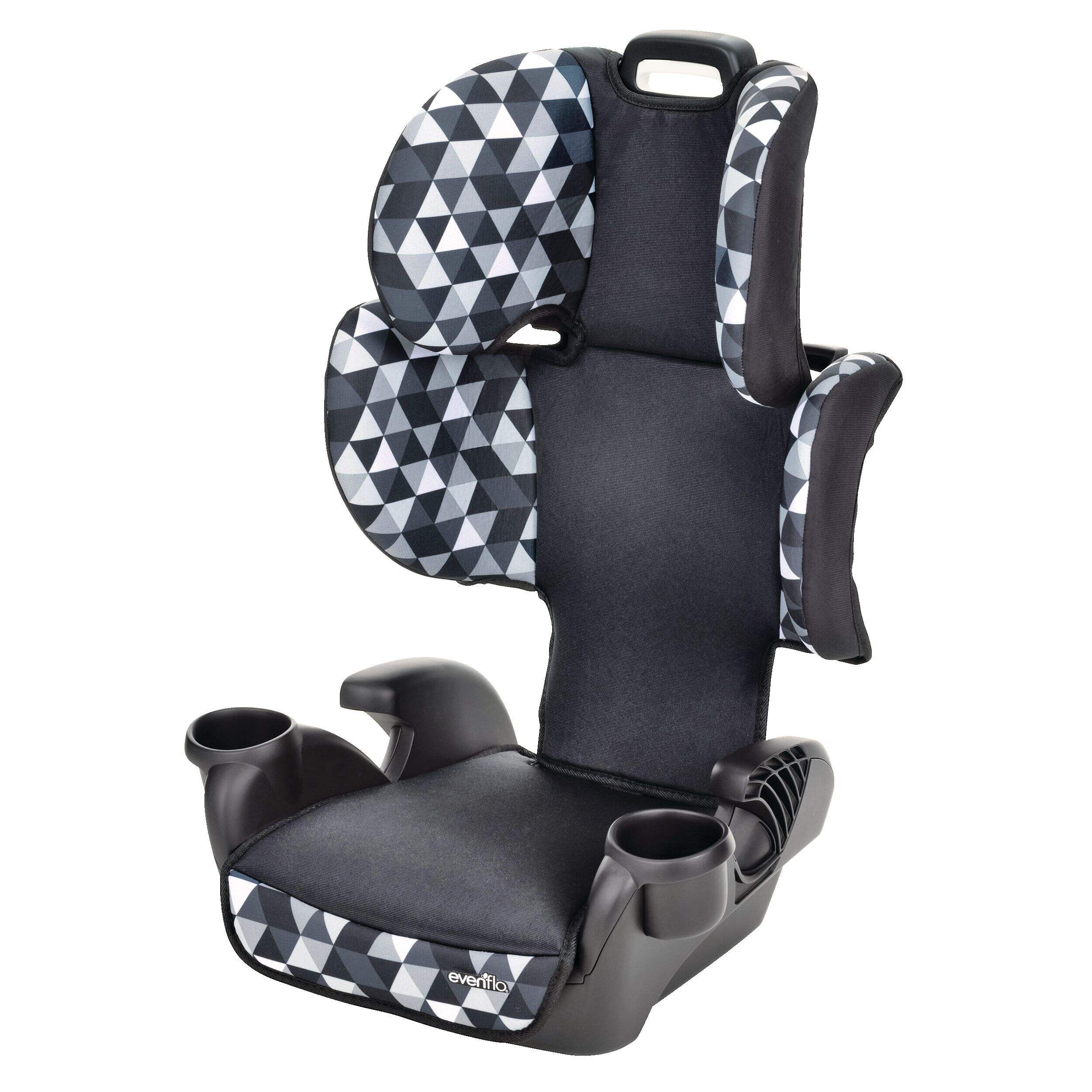 Evenflo GoTime Sport Highback Car Booster Seat Front_Three_Fourths_Angled_Left