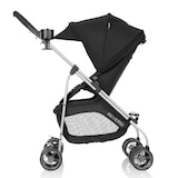 Evenflo Reversi Reversible Stroller, Black Side_Left