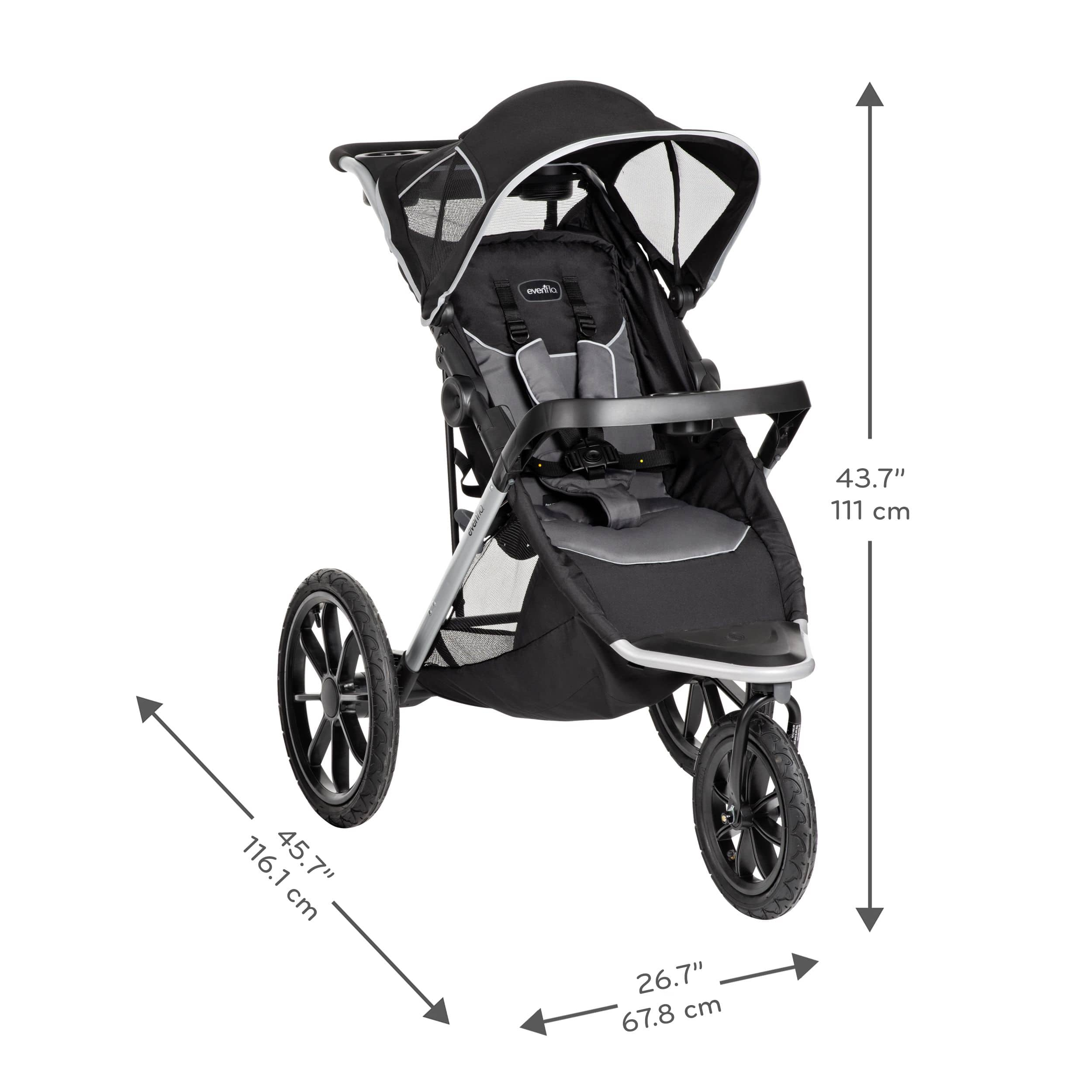 Evenflo victory plus sale jogger travel system