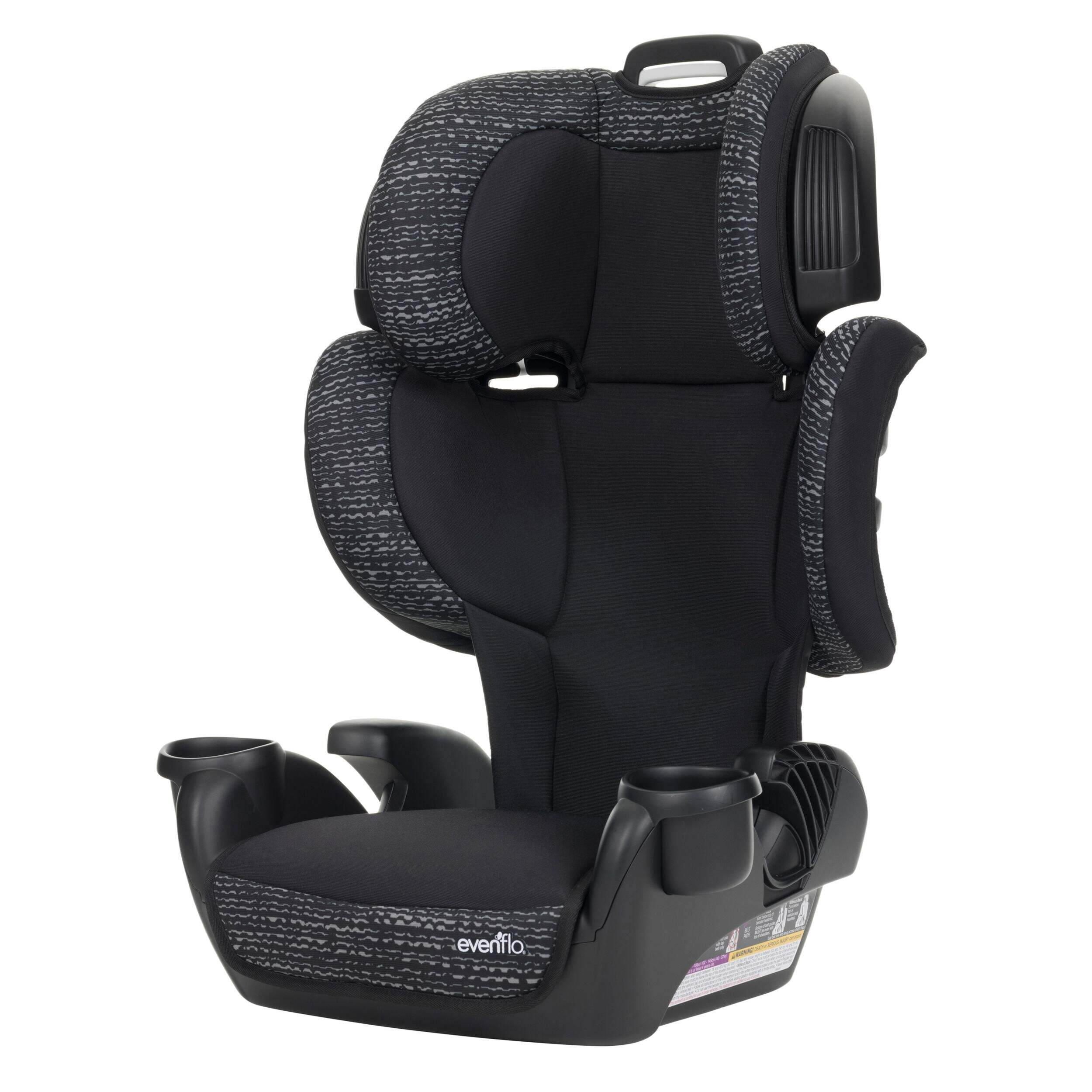 Evenflo GoTime LX Highback Booster Car Seat Front_Three_Fourths_Angled_Left