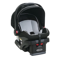 Graco SnugRide 35 Infant Car Seat SnugLock, Weston Front_Three_Fourths_Angled_Right