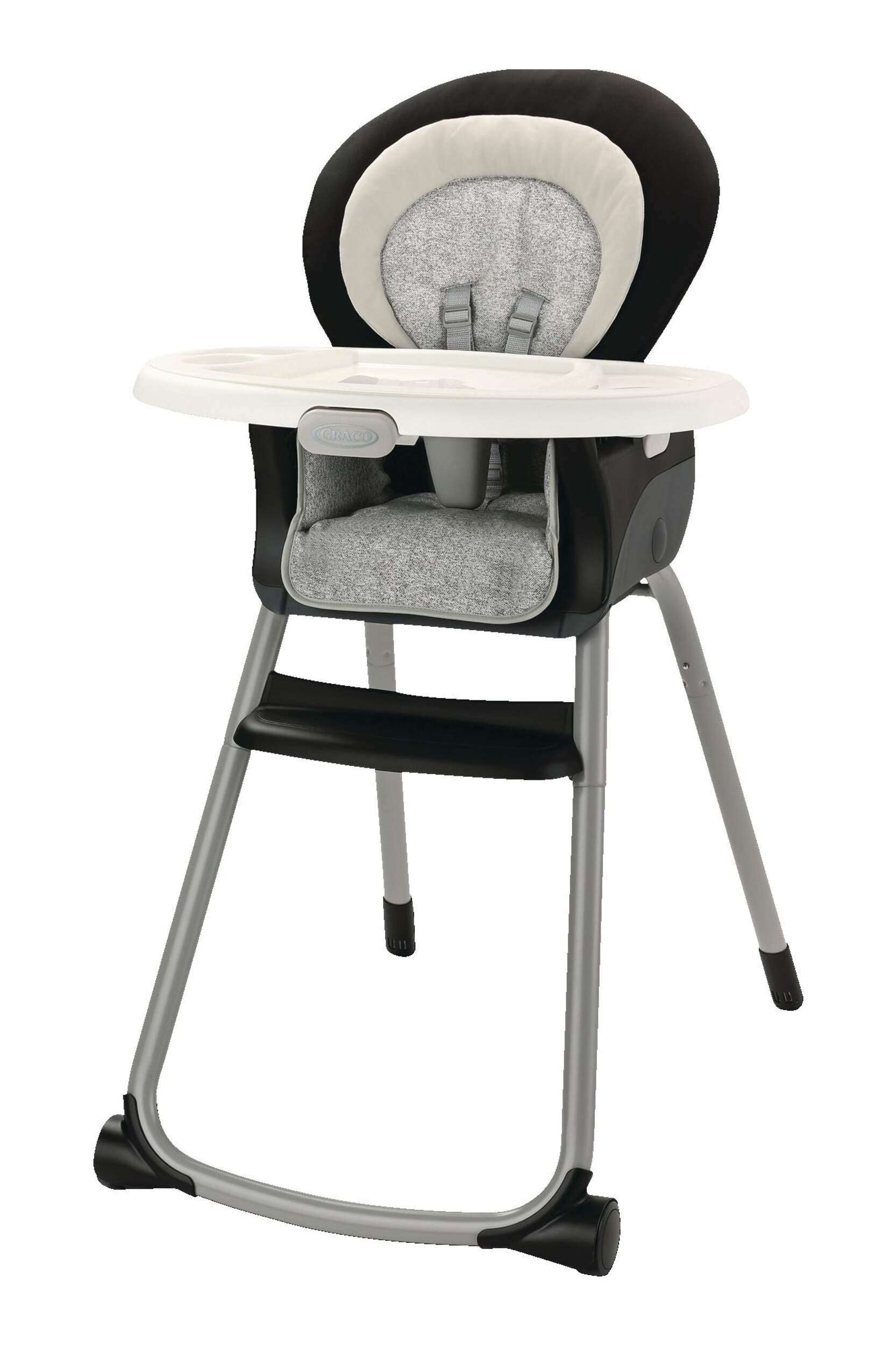 Graco Made2Grow 6-in-1 Highchair, Ashland Front_Three_Fourths_Angled_Left