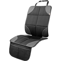 Stella & Finn Essential Car Seat Protector Front_Three_Fourths_Angled_Left