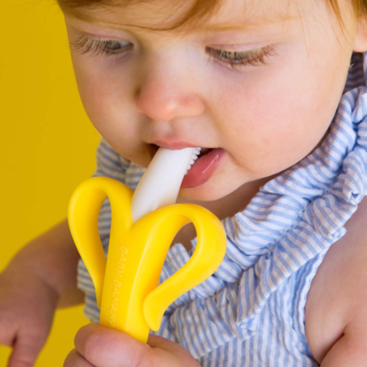 Baby Banana Infant Teether Toothbrush Ages 3m Canadian Tire