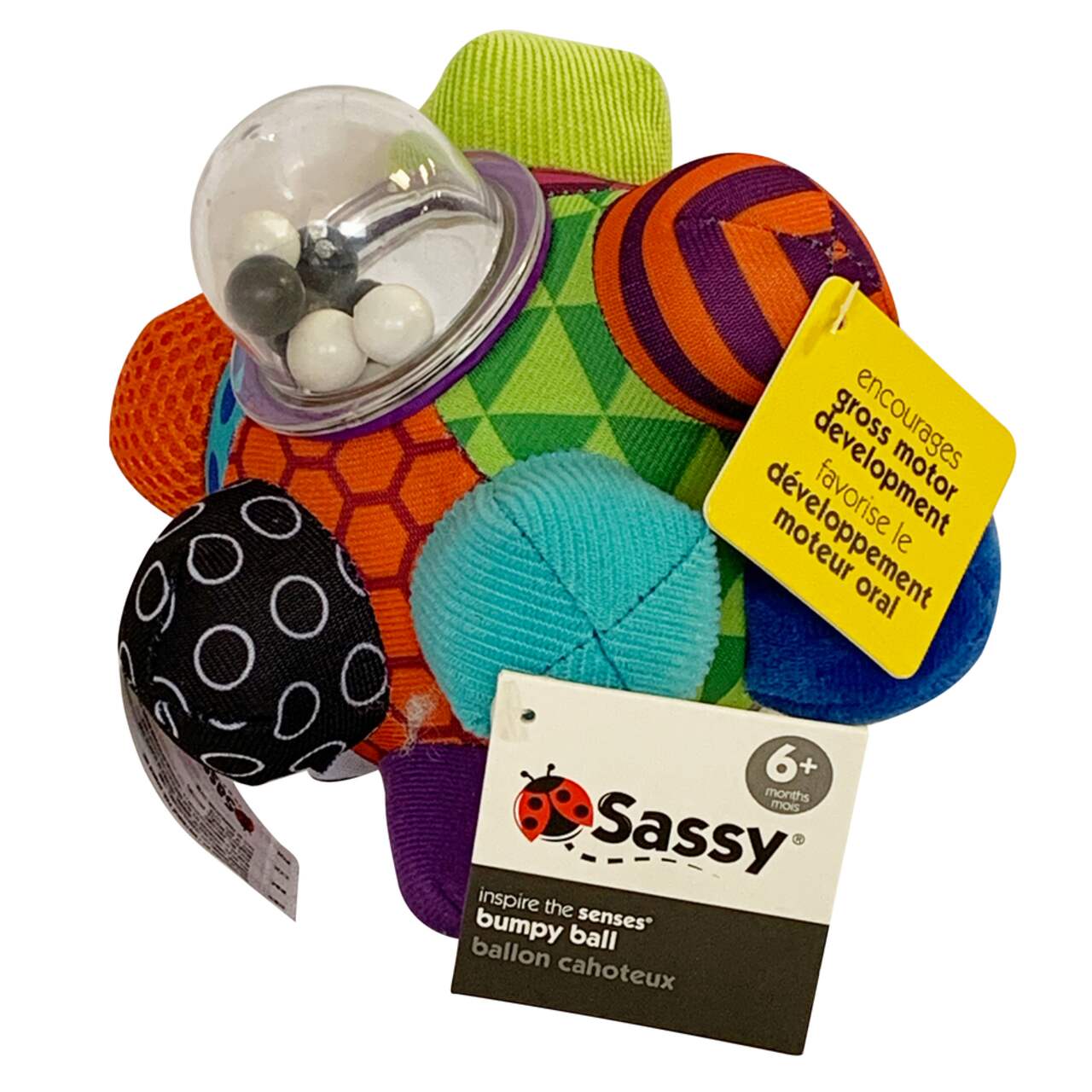 Sassy developmental bumpy ball target store