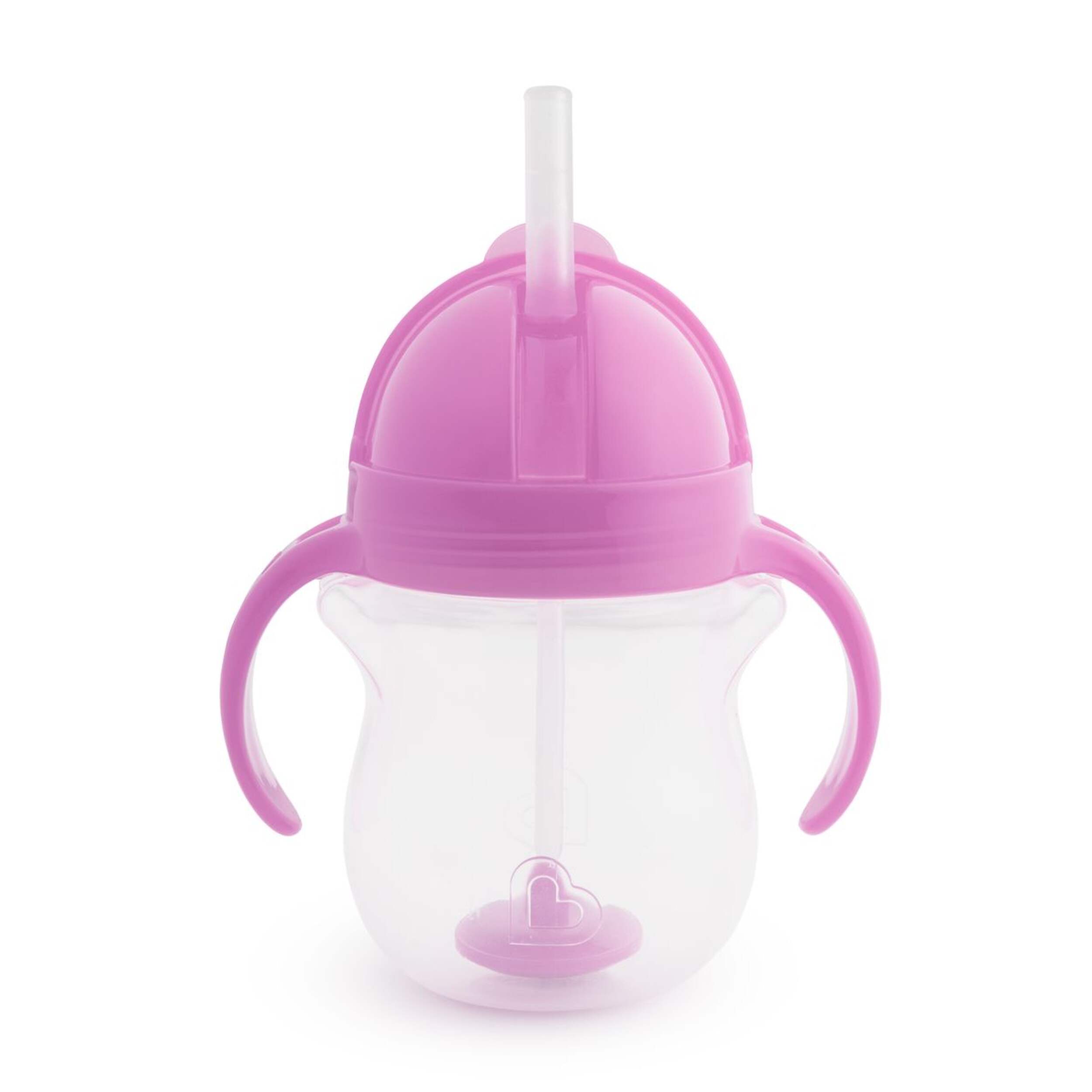 Munchkin Any Angle™ Click Lock Weighted Straw Trainer Cup, 7-oz Front_Elevated
