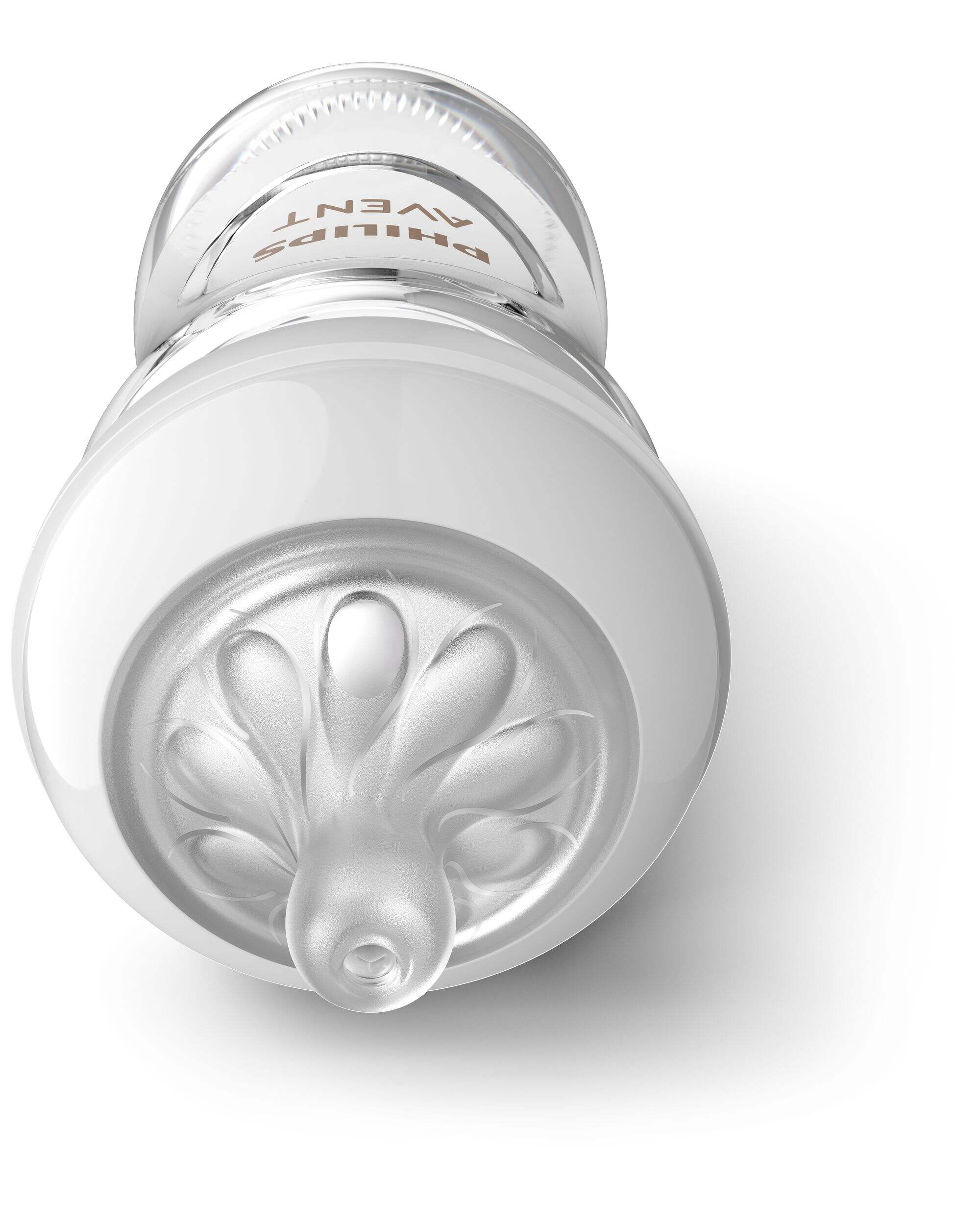 Philips Avent SCY913/01 Natural Glass Baby Bottle, 8-oz Front_Elevated