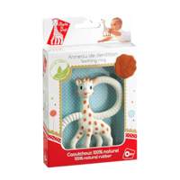 Sophie La Girafe® Teether Ring Toy for Babies, Ages 0-3m Front_Angled_Right
