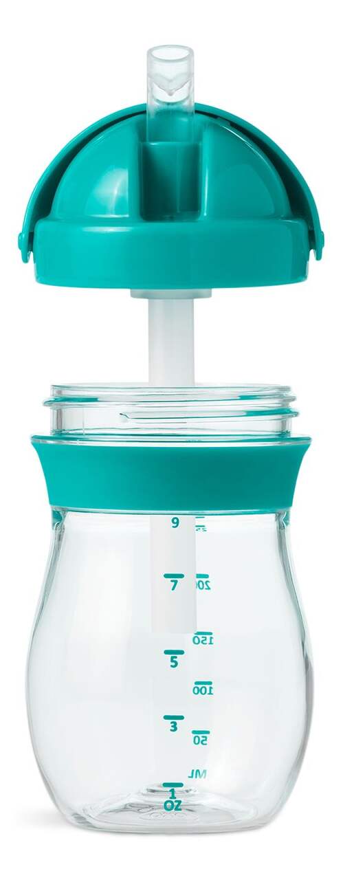 OXO Tot Transitions 9 oz. Teal Straw Cup (2-Pack)