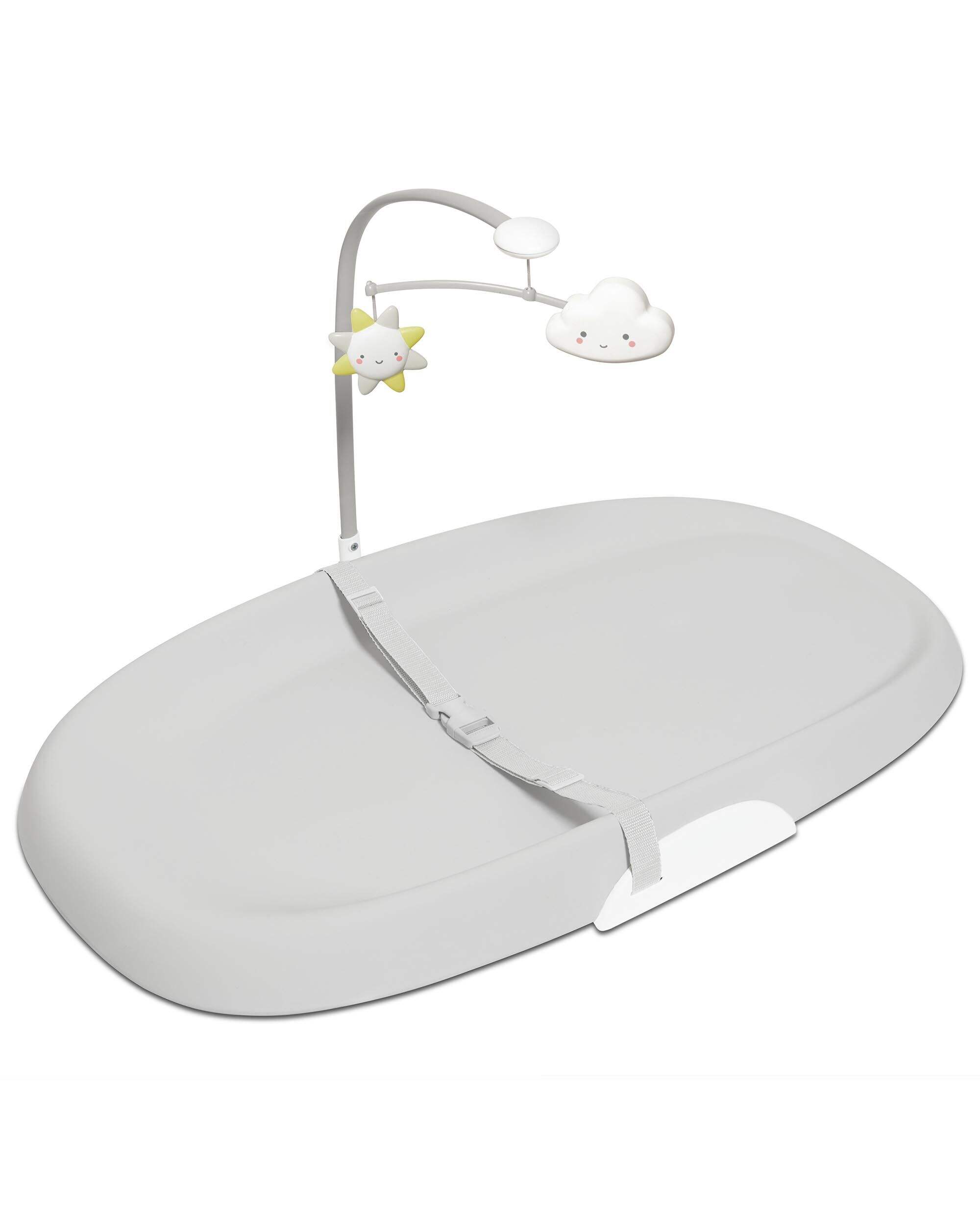 Skip Hop Nursery Style Wipe Clean Changing Pad Front_Three_Fourths_Angled_Right