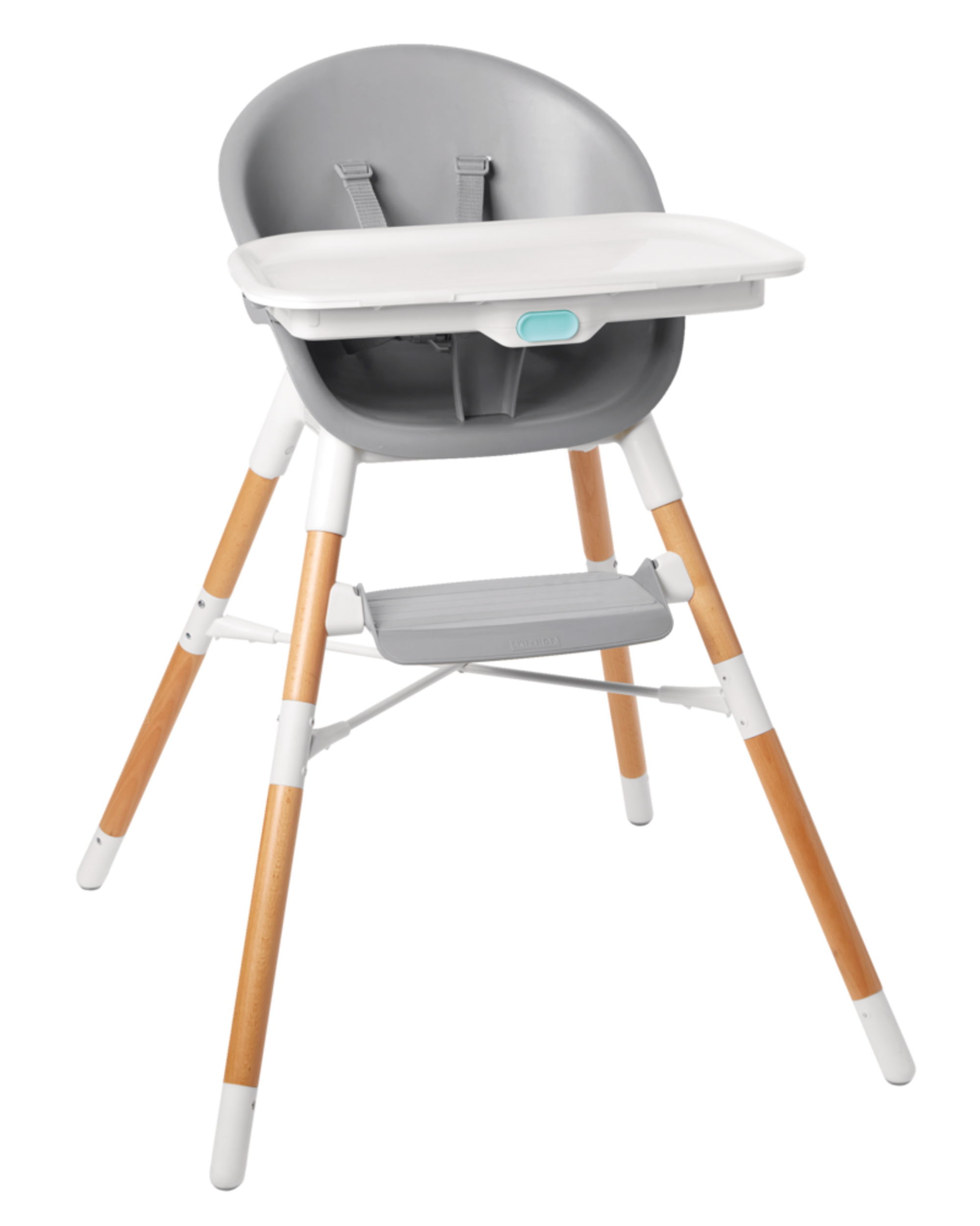 Skip Hop 4-in-1 Multi-Stage High Chair Front_Three_Fourths_Angled_Right