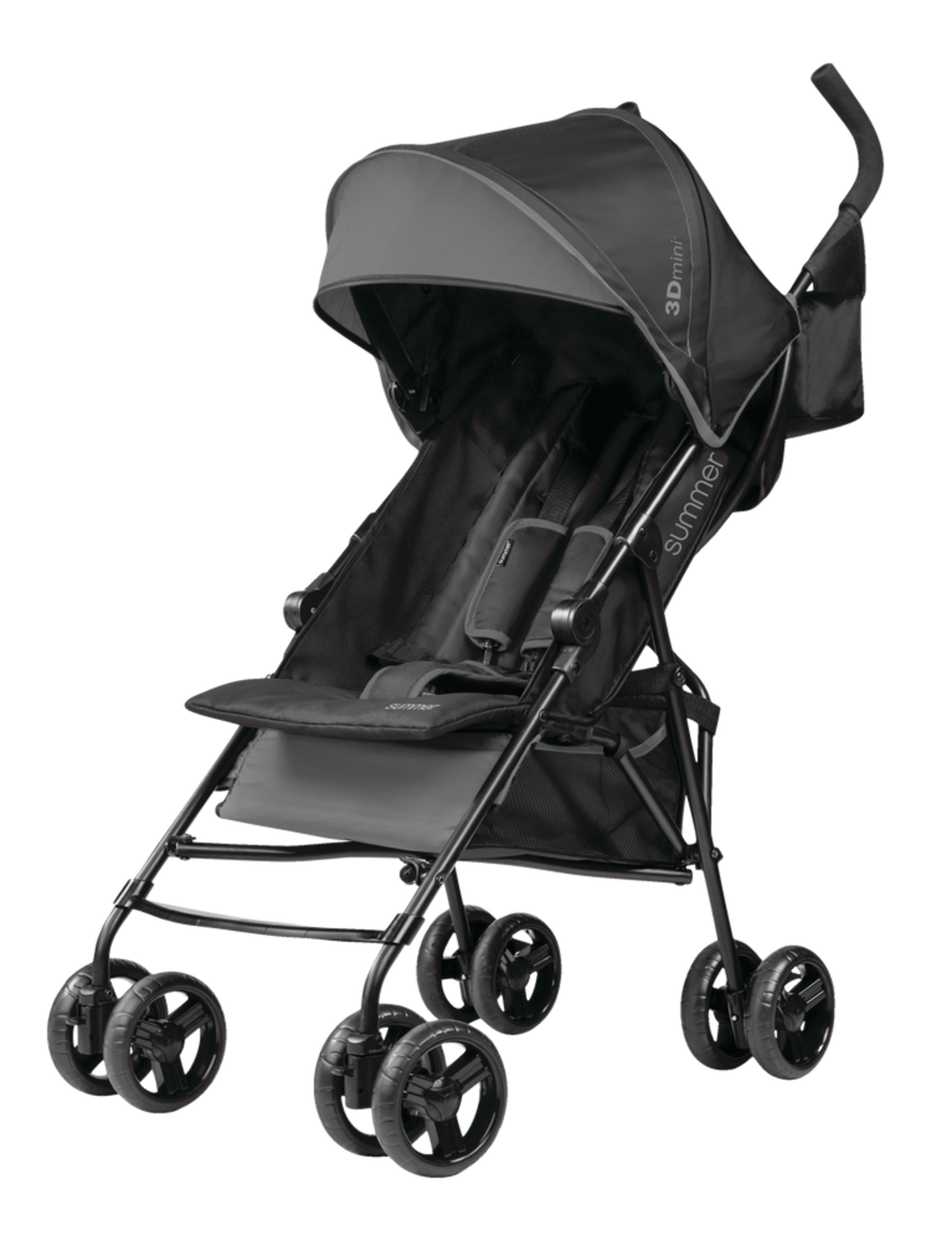 Summer by Ingenuity 3Dmini® Convenience Stroller, Foldable, Lightweight Front_Three_Fourths_Angled_Left