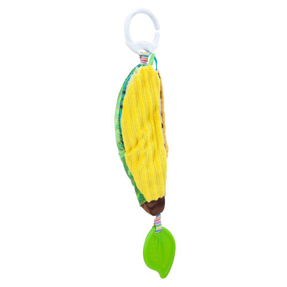 Lamaze Bea The Banana Clip & Go Baby Toy, Bilingual, Ages 0m ...