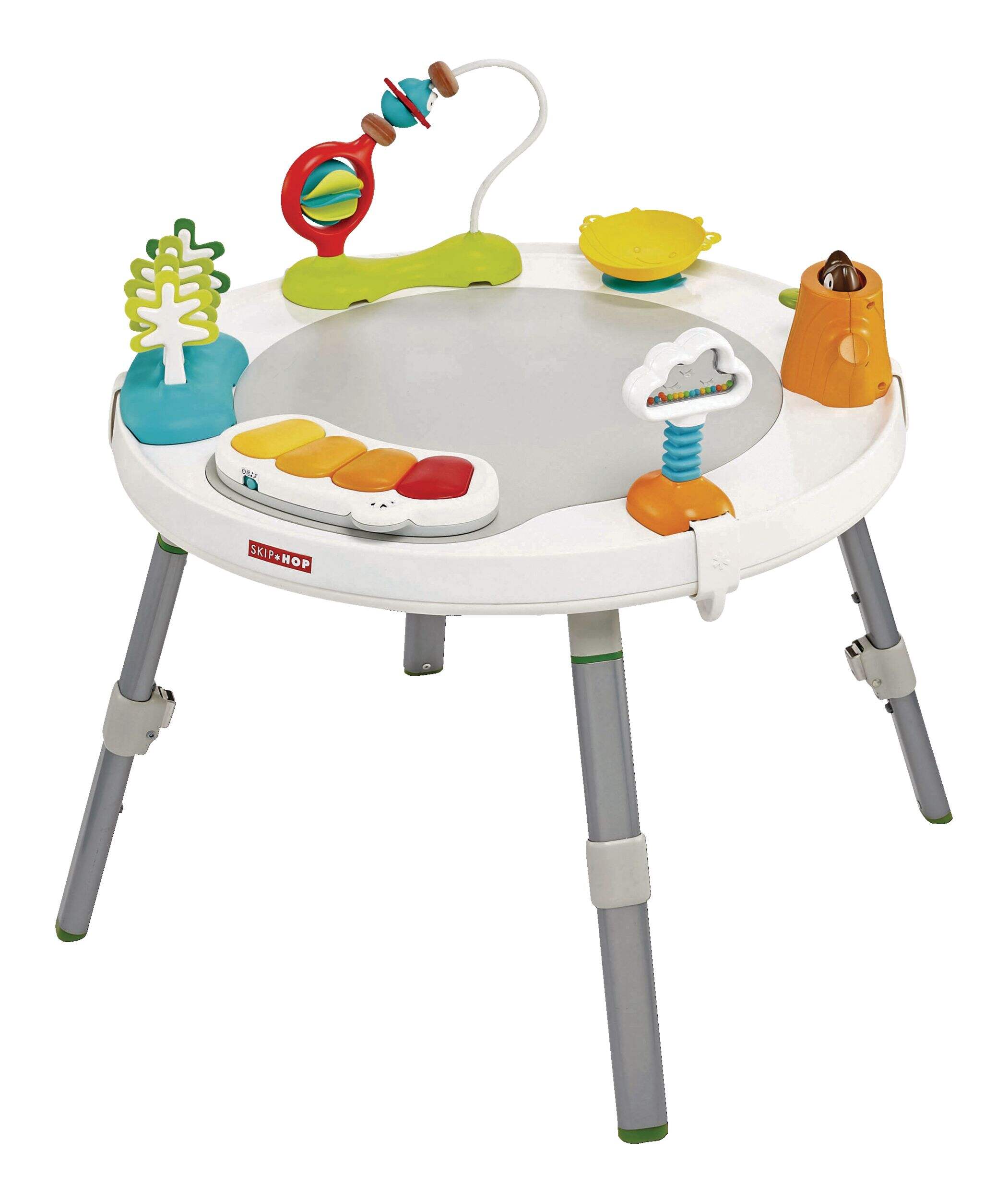 Skip Hop Explore & More 3-Stage Activity Center Front_Three_Fourths_Angled_Left