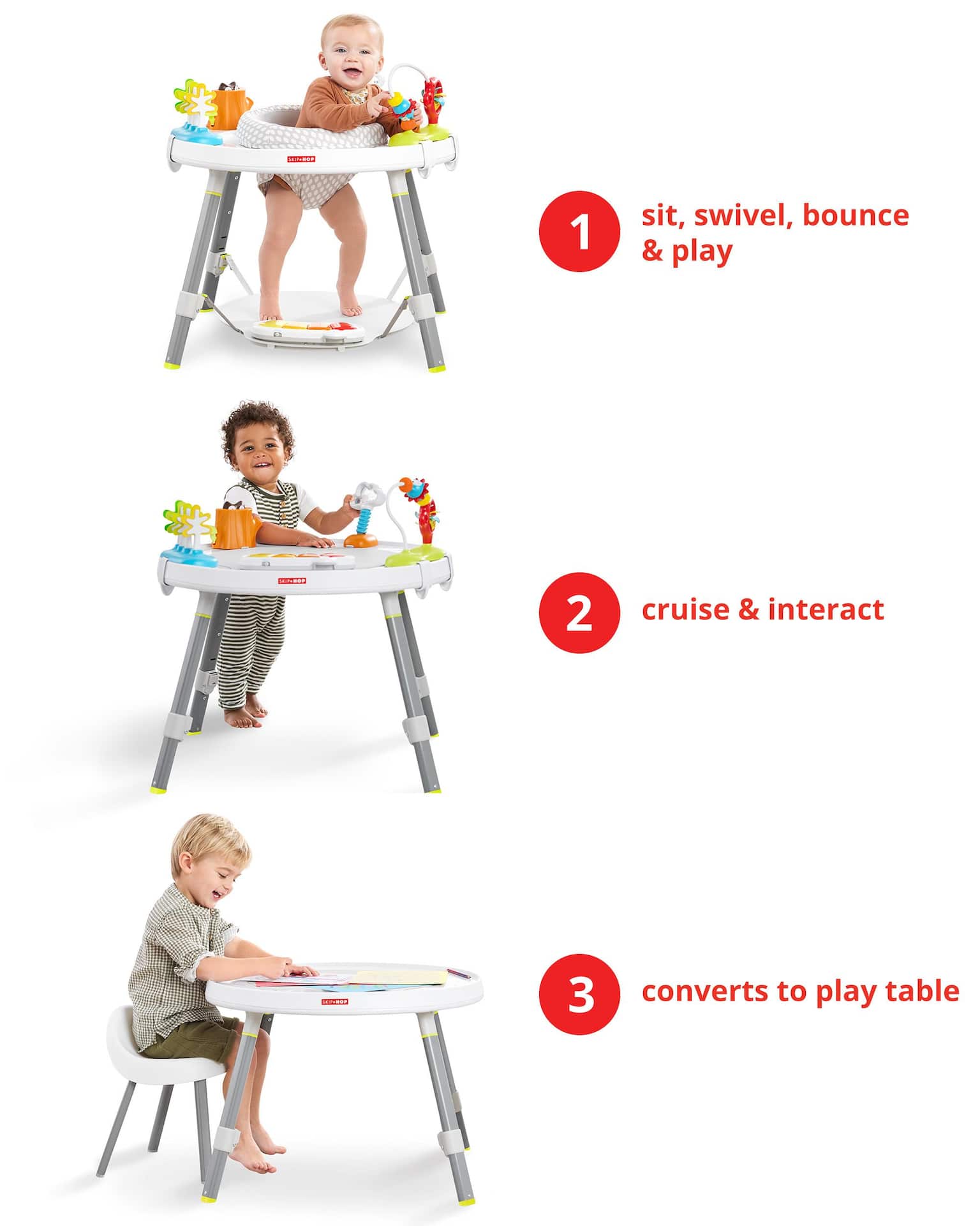 Skip hop 2025 activity center chairs