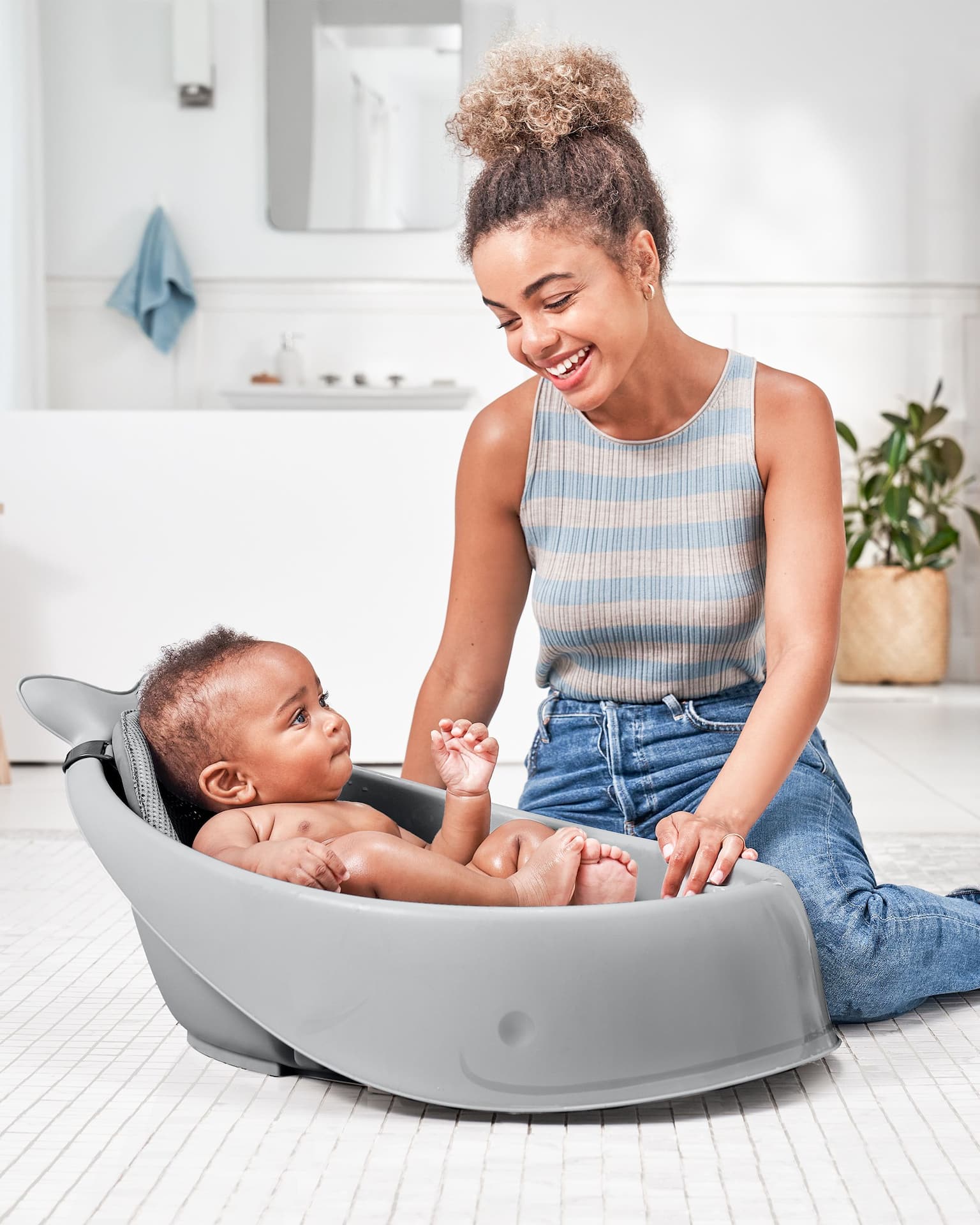 Skip hop clearance moby grey bath