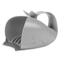 Skip Hop Moby Waterfall Bath Rinser, Grey Front_Three_Fourths_Angled_Left