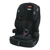 Graco Tranzitions 3-in-1 Harness Booster Seat, Black Front_Three_Fourths_Angled_Left