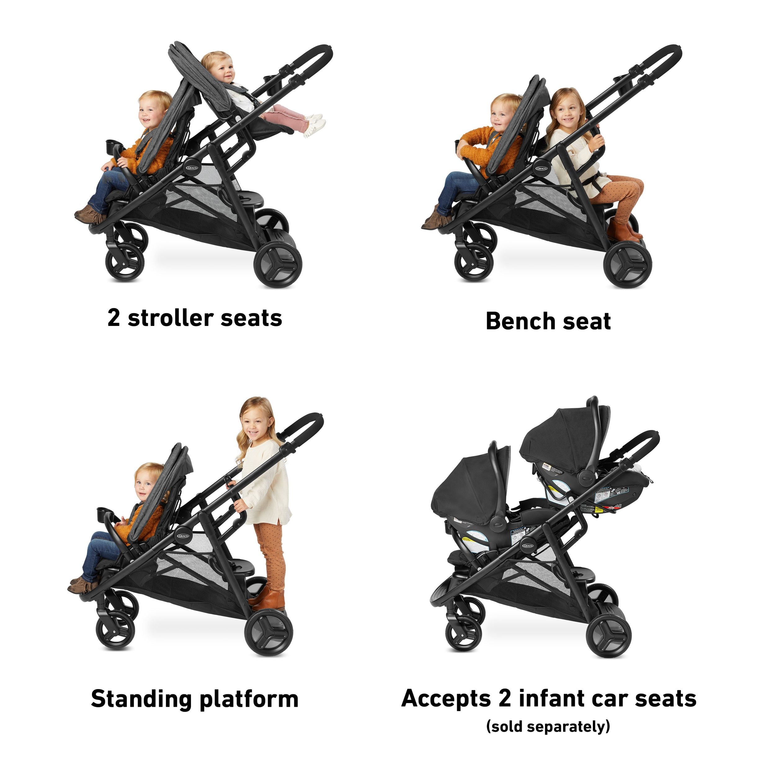 Graco lightweight double stroller online