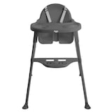 Cosco Canteen High Chair, Grey, Removable tray Front_Flat