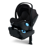Clek Liing Infant Car Seat, Black Front_Three_Fourths_Angled_Left