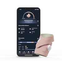 Owlet 3 - Nécessaire de rallonge  de moniteur de surveillance pour bébé, avec chaussette intelligente Front_Flat