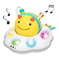 Skip Hop Follow-Bee Crawl Toy Front_Three_Fourths_Angled_Left