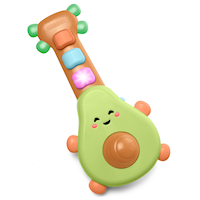 Skip Hop Rock-Amole Toy Guitar Front_Angled_Right