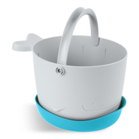 Skip Hop Moby Stowaway Bucket Bath Toy Front_Three_Fourths_Angled_Right