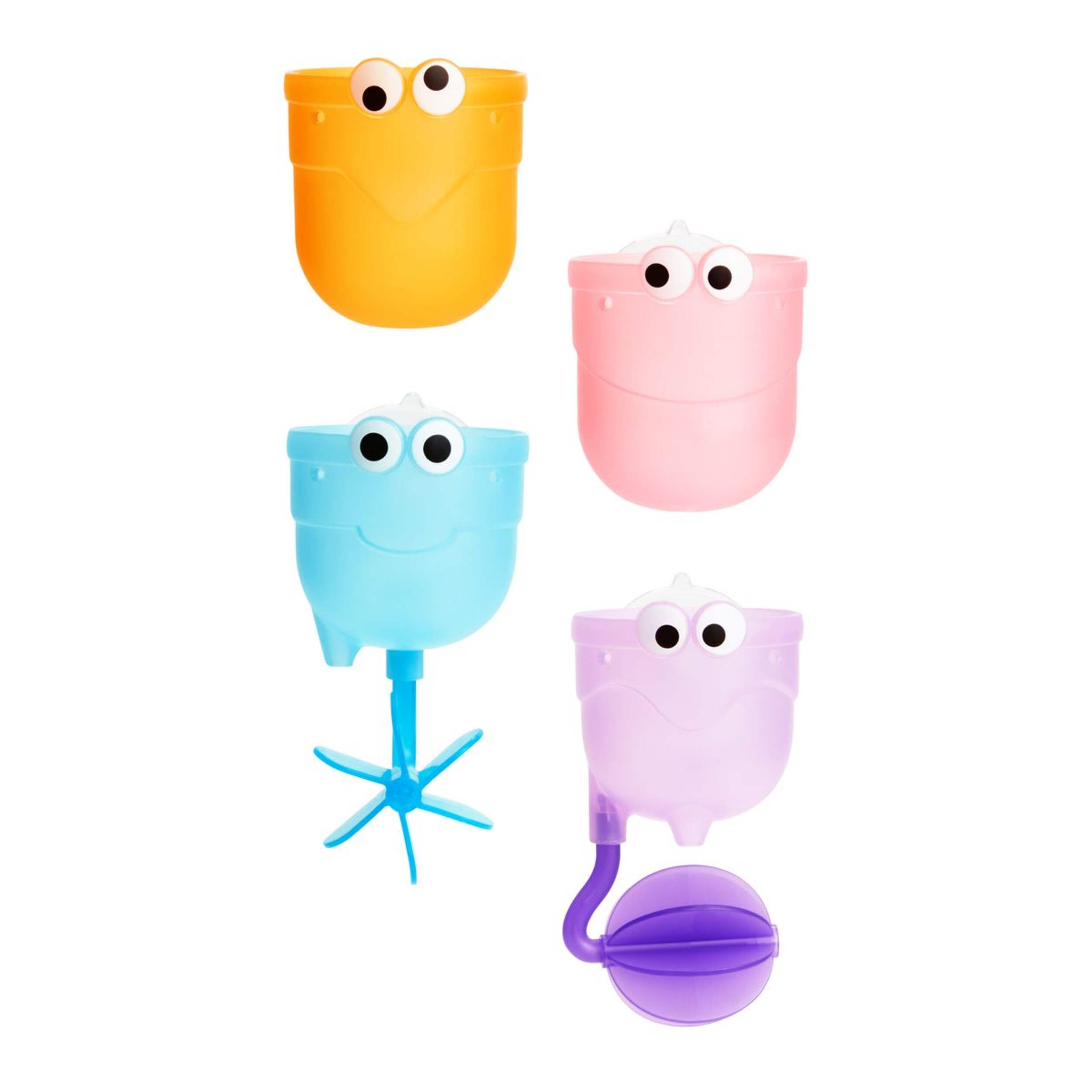 Munchkin Falls Bath Cups Front_Flat