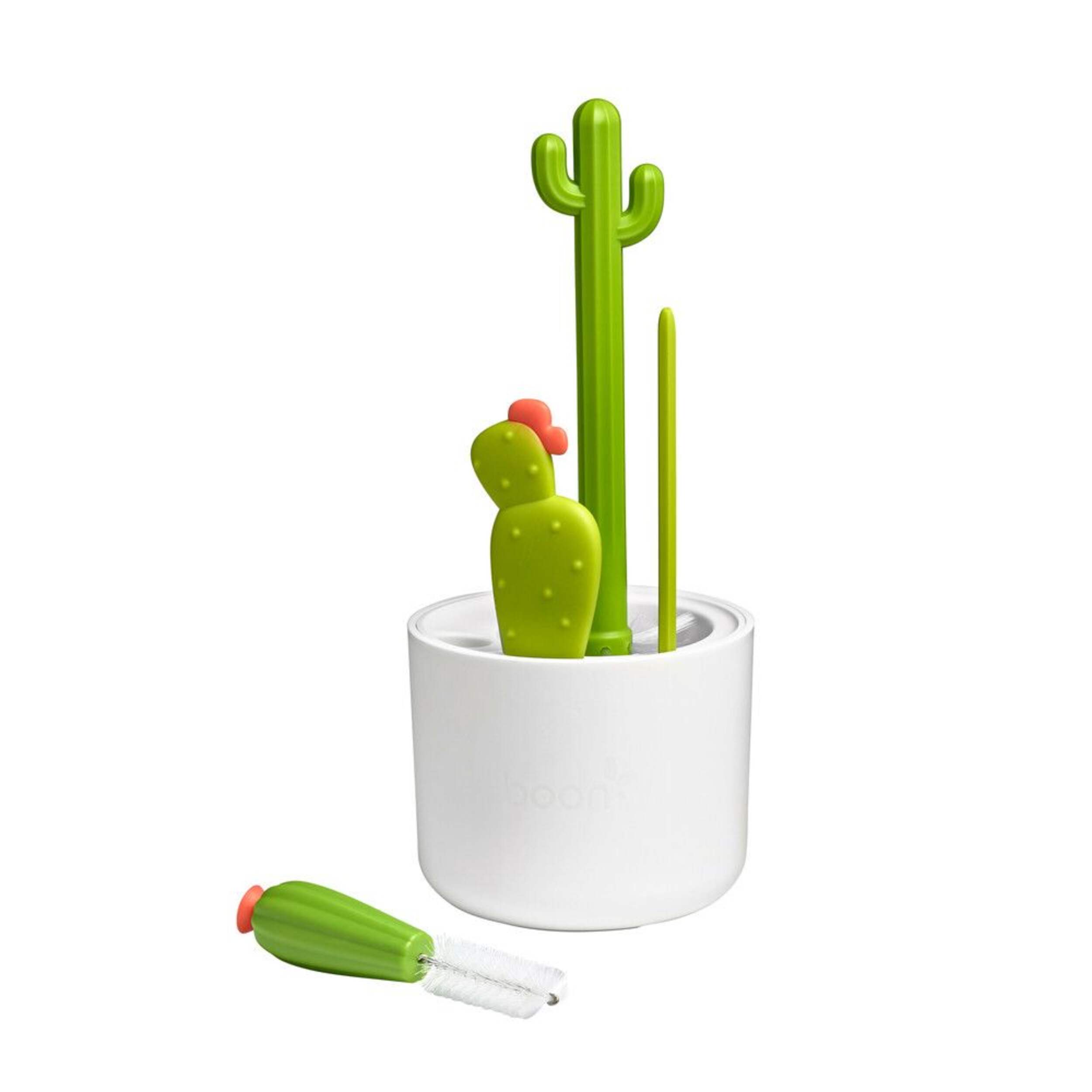 Boon Cacti Bottle Cleaning Brush Set, 5-pc Front_Elevated