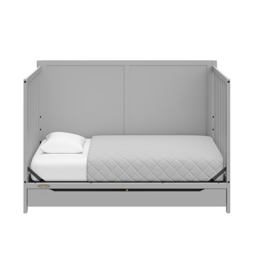 Graco Melrose 5In1 Convertible Crib, Grey Canadian Tire