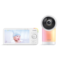 Caméra de surveillance pour bébé VTech, 1080p, articulée à distance Front_Flat