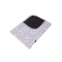 Stella and Finn Outdoor Baby Blanket Front_Three_Fourths_Angled_Left