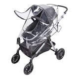 Stella and Finn Baby Stroller Rain Cover Front_Three_Fourths_Angled_Left