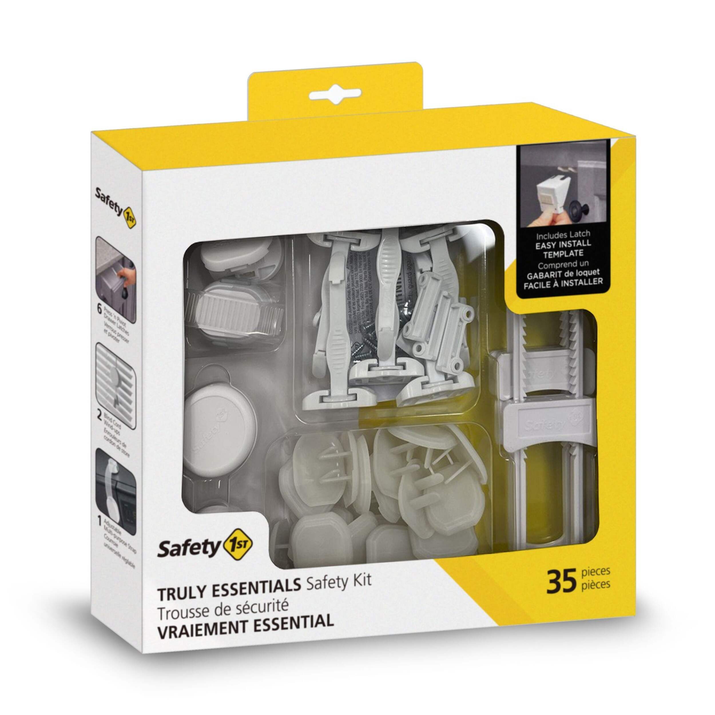 Safety 1st Truly Essentials Home Safety Kit, 35-pc Front_Angled_Right
