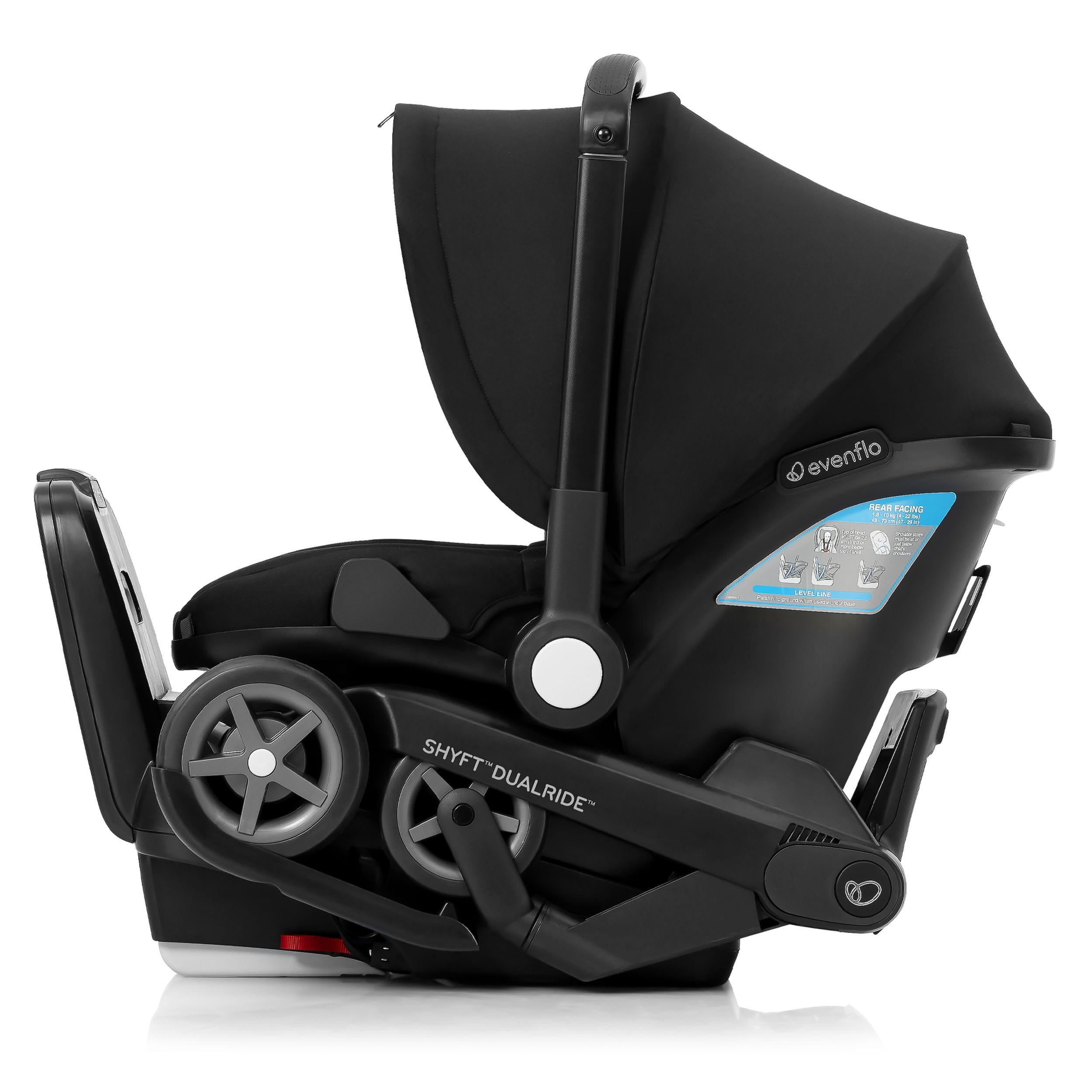 Evenflo Shyft DualRide Infant Car Seat and Stroller Black Canadian Tire