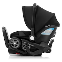 Siège d'auto pour bébé et poussette Evenflo Shyft DualRide, noir Side_Right