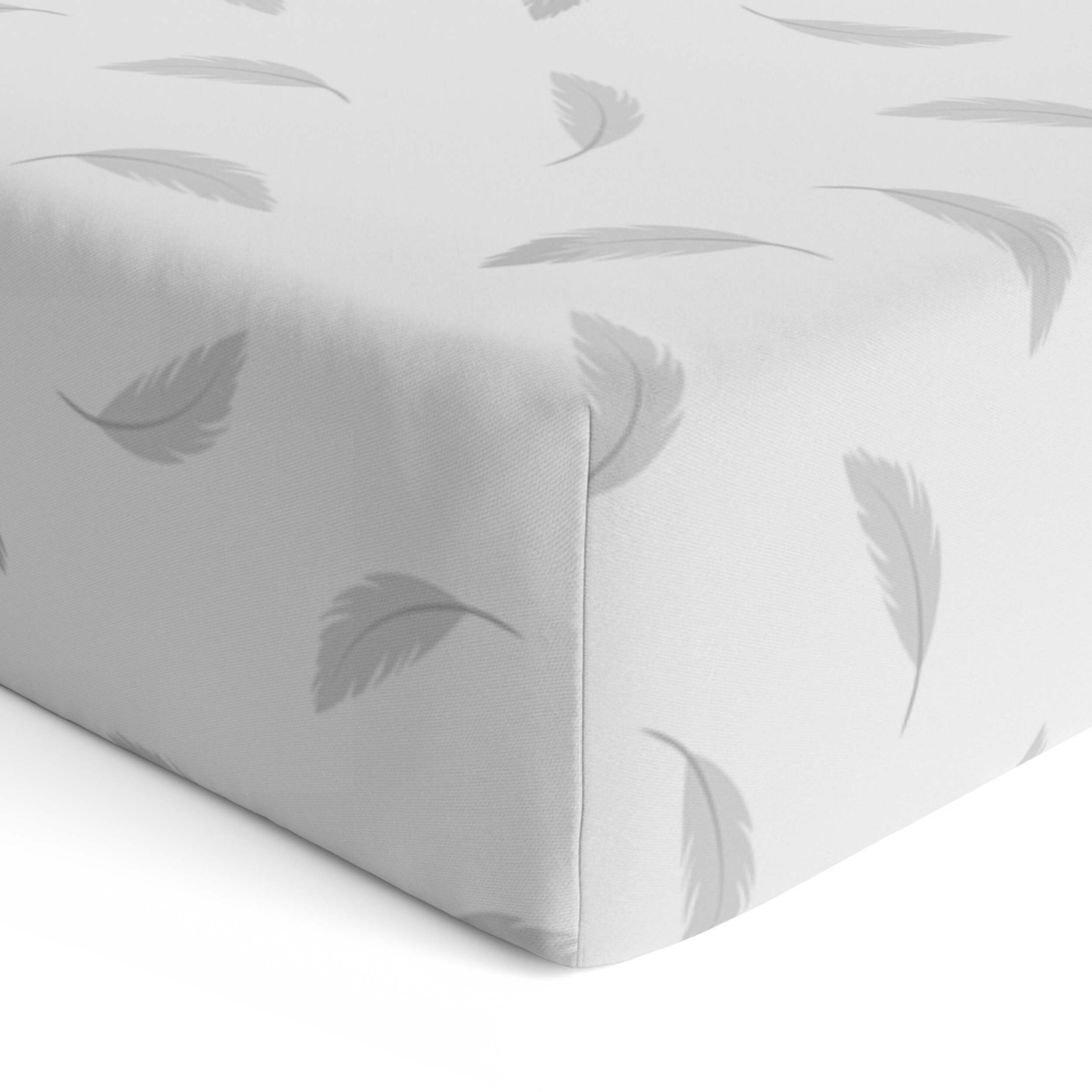 Kushies Fitted Percale Crib Sheet, Feathers Canadian Tire